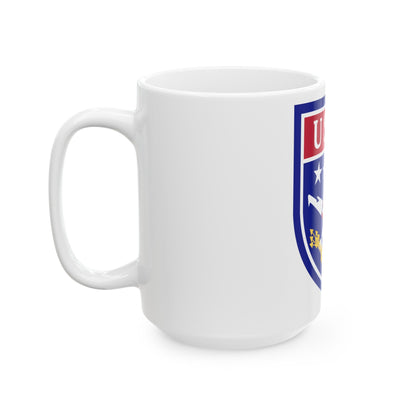 USAE United States Forces Korea (U.S. Army) White Coffee Mug-The Sticker Space