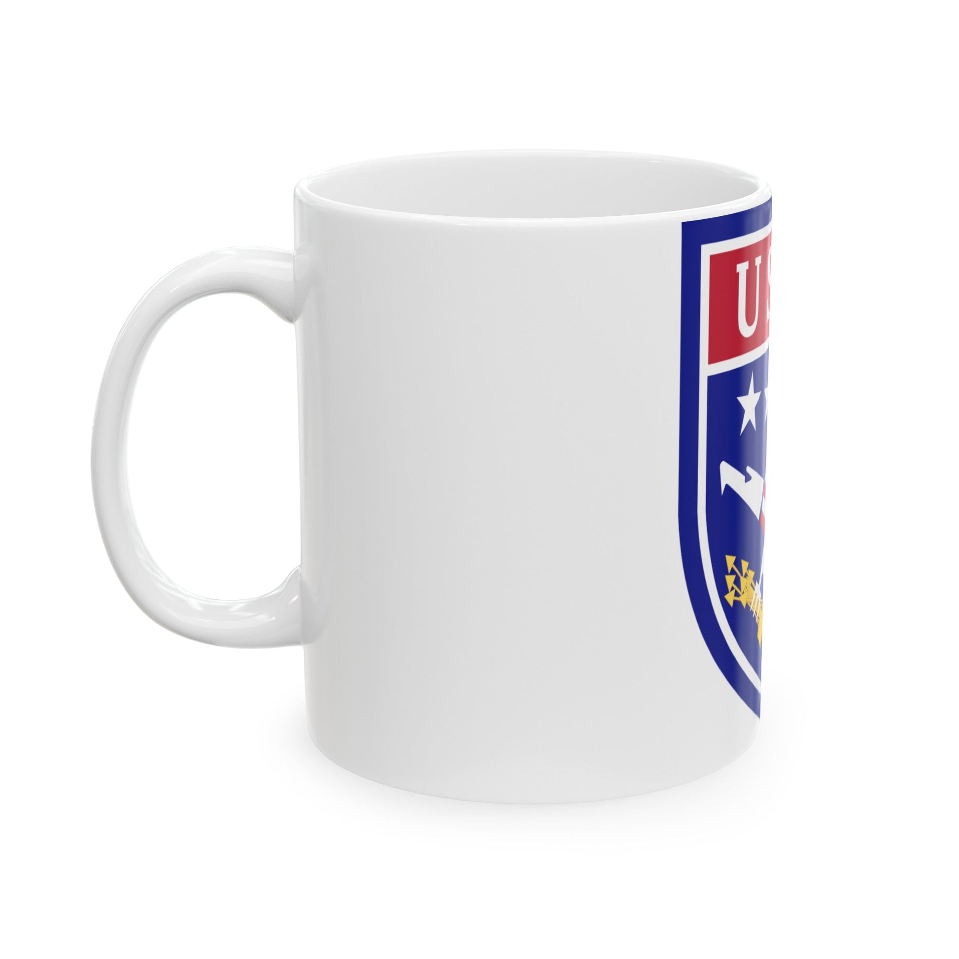 USAE United States Forces Korea (U.S. Army) White Coffee Mug-The Sticker Space