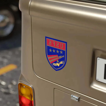 USAE United States Forces Korea (U.S. Army) REVERSE PRINT Transparent Die-Cut STICKER - The Sticker Space
