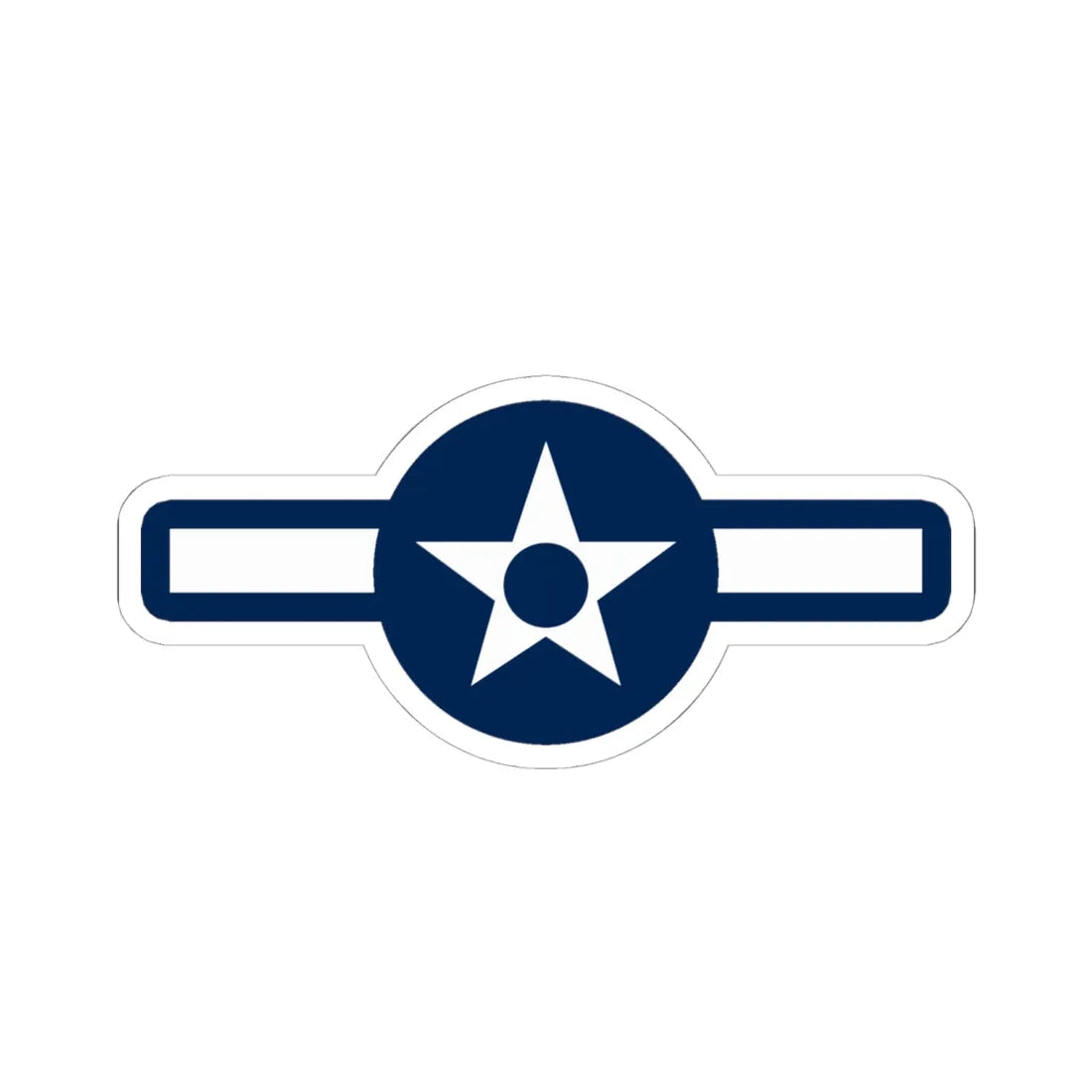 USAF 1952 E2 Proposal (United States) (Military Rank) STICKER Vinyl Kiss-Cut Decal 6 Inch White - The Sticker Space