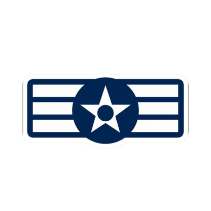 USAF 1952 E4 Proposal (United States) (Military Rank) STICKER Vinyl Kiss-Cut Decal 2 Inch White - The Sticker Space