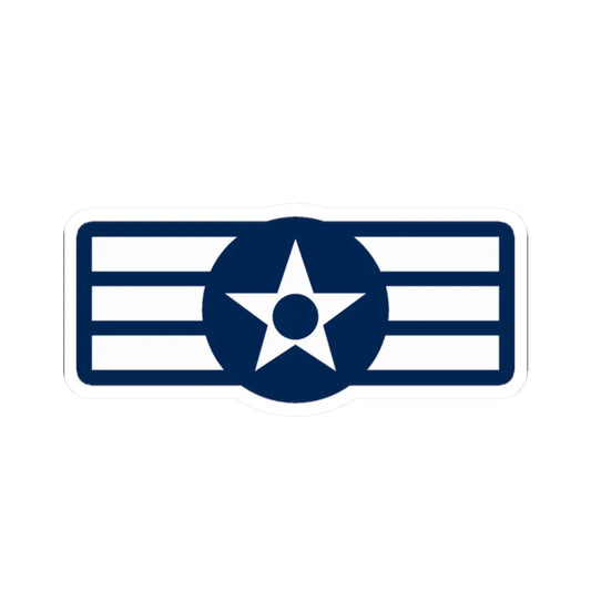 USAF 1952 E4 Proposal (United States) (Military Rank) STICKER Vinyl Kiss-Cut Decal 2 Inch White - The Sticker Space