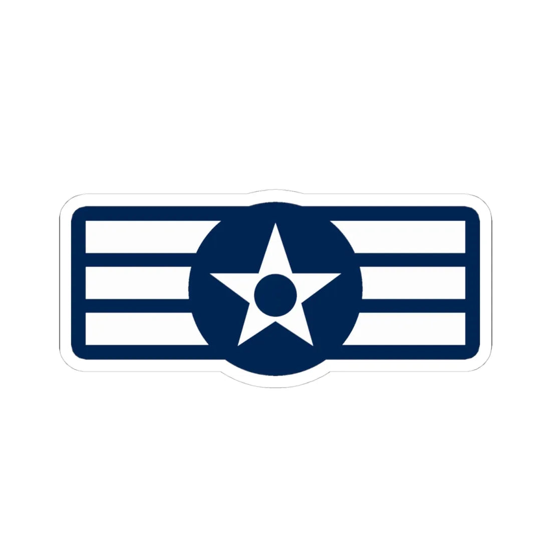 USAF 1952 E4 Proposal (United States) (Military Rank) STICKER Vinyl Kiss-Cut Decal 4 Inch White - The Sticker Space