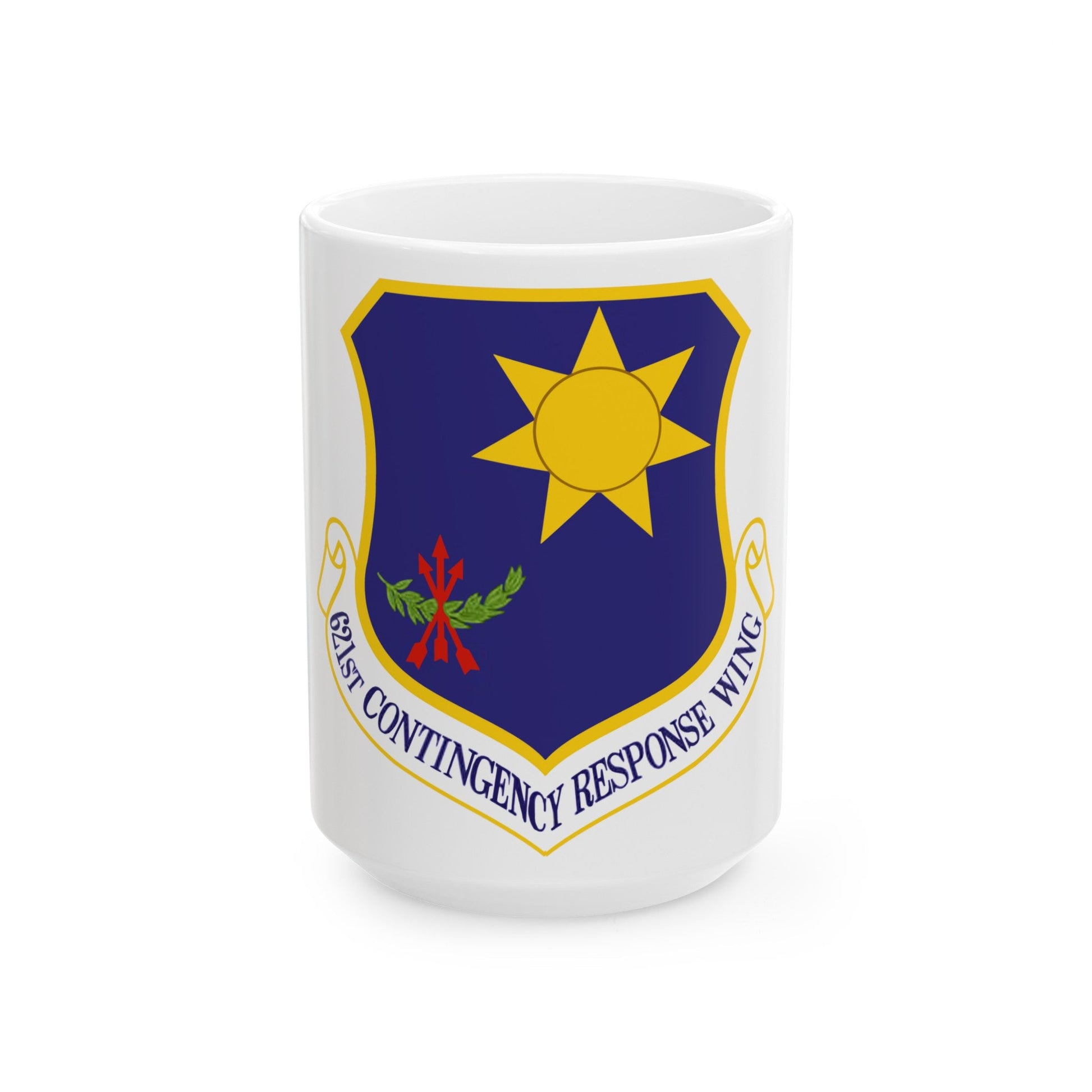 USAF 621st Contigency Response Wing (U.S. Air Force) White Coffee Mug-15oz-The Sticker Space