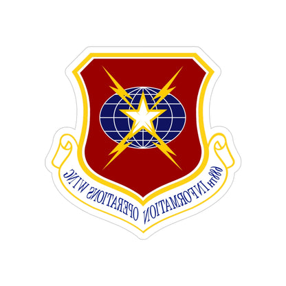 USAF 688th Information Operations Wing (U.S. Air Force) REVERSE PRINT Transparent STICKER-4 Inch-The Sticker Space