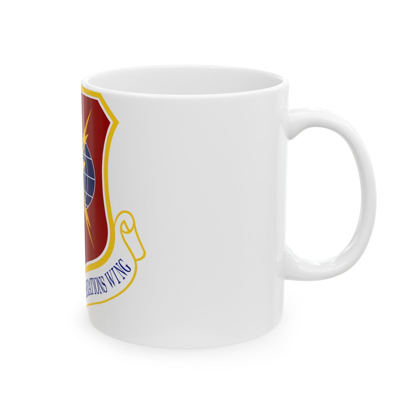 USAF 688th Information Operations Wing (U.S. Air Force) White Coffee Mug-The Sticker Space