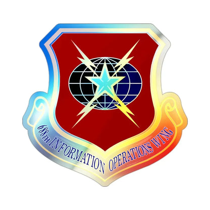 USAF 688th Information Operations Wing (U.S. Air Force) Holographic STICKER Die-Cut Vinyl Decal 2 Inch Holographic - The Sticker Space