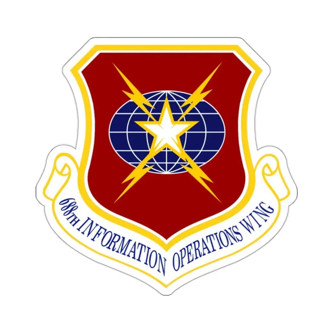USAF 688th Information Operations Wing (U.S. Air Force) STICKER Vinyl Die-Cut Decal 2 Inch - The Sticker Space