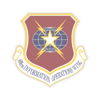 USAF 688th Information Operations Wing (U.S. Air Force) STICKER Vinyl Kiss-Cut Decal 6 Inch Transparent - The Sticker Space