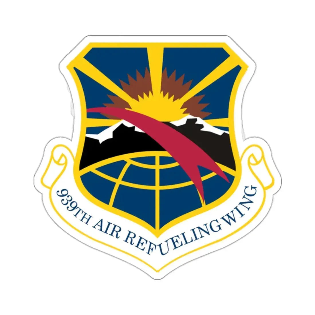 USAF 939th Air Refueling Wing (U.S. Air Force) STICKER Vinyl Die-Cut Decal 2 Inch - The Sticker Space