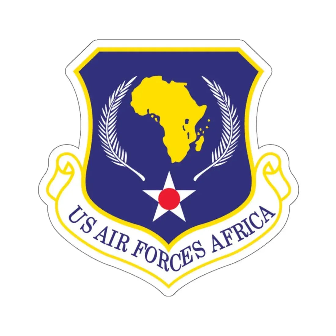 USAF Africa (U.S. Air Force) STICKER Vinyl Die-Cut Decal 6 Inch - The Sticker Space