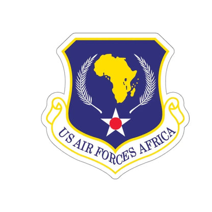 USAF Africa (U.S. Air Force) STICKER Vinyl Kiss-Cut Decal 3 Inch White - The Sticker Space