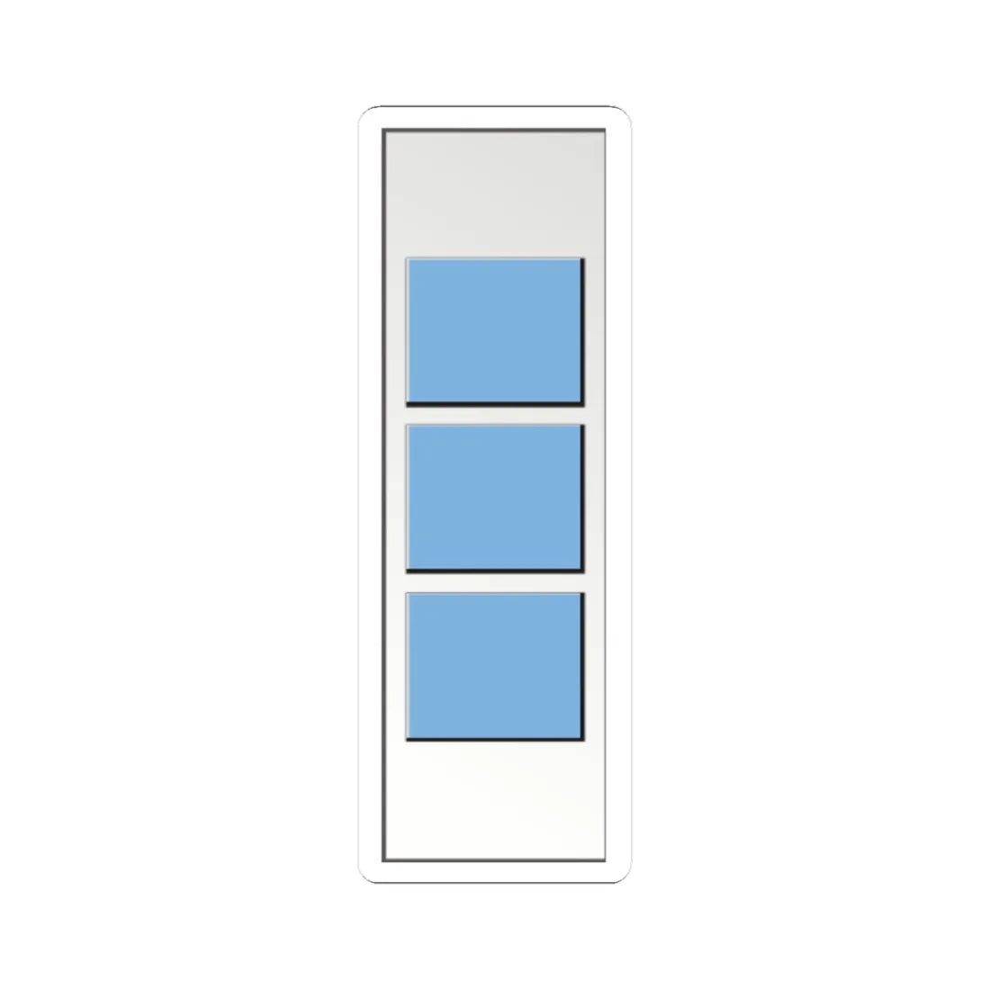 USAF CW3 2024 (United States) (Military Rank) STICKER Vinyl Kiss-Cut Decal 3 Inch White - The Sticker Space