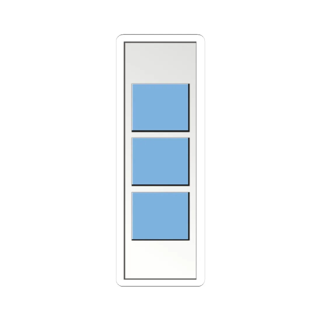 USAF CW3 2024 (United States) (Military Rank) STICKER Vinyl Kiss-Cut Decal 4 Inch White - The Sticker Space