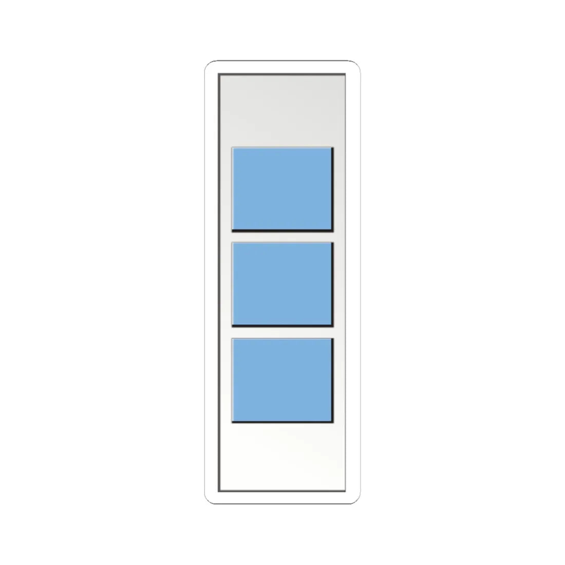 USAF CW3 2024 (United States) (Military Rank) STICKER Vinyl Kiss-Cut Decal 6 Inch White - The Sticker Space