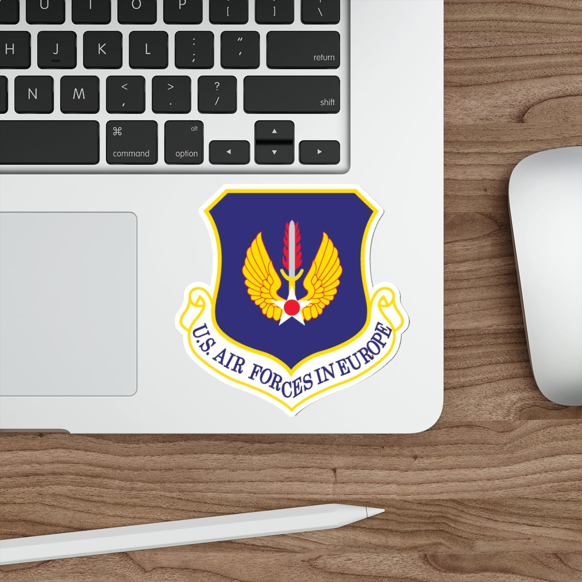 USAF in Europe (U.S. Air Force) STICKER Vinyl Die-Cut Decal-The Sticker Space