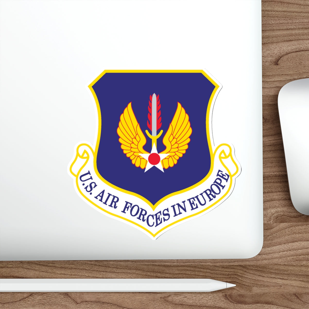 USAF in Europe (U.S. Air Force) STICKER Vinyl Die-Cut Decal-The Sticker Space