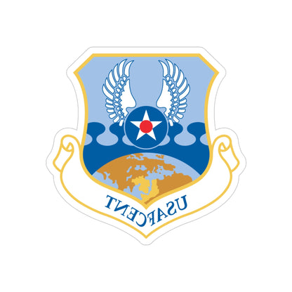 USAFCENT (U.S. Air Force) REVERSE PRINT Transparent STICKER-5 Inch-The Sticker Space