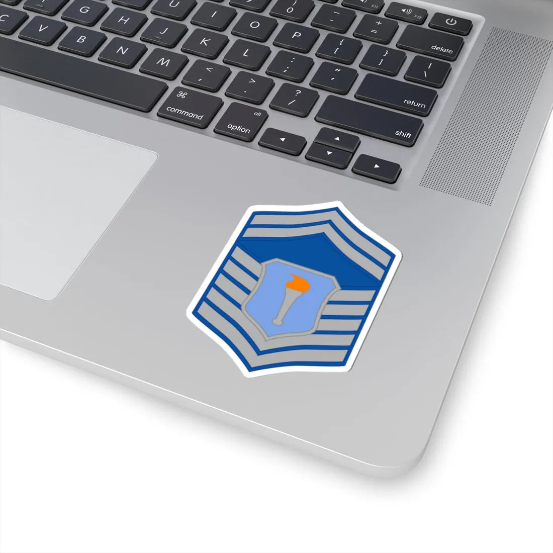 USAFJROTC SMS (United States) (Military Rank) STICKER Vinyl Kiss-Cut Decal - The Sticker Space