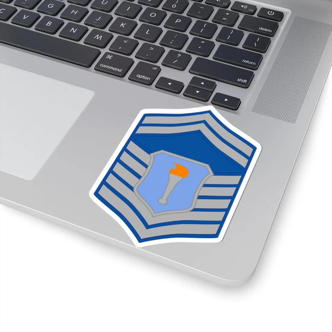 USAFJROTC SMS (United States) (Military Rank) STICKER Vinyl Kiss-Cut Decal - The Sticker Space