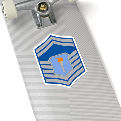 USAFJROTC SMS (United States) (Military Rank) STICKER Vinyl Kiss-Cut Decal - The Sticker Space