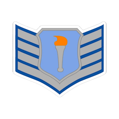 USAFJROTC SST (United States) (Military Rank) STICKER Vinyl Kiss-Cut Decal - The Sticker Space