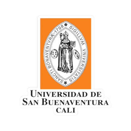 USB Cali Logo (Colombia) (Coat of Arms) STICKER Vinyl Kiss-Cut Decal 2 Inch White - The Sticker Space