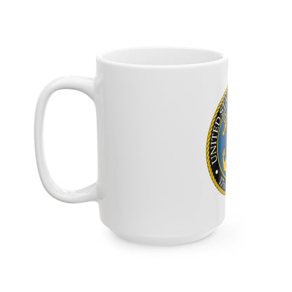 USCG 17th District (U.S. Coast Guard) White Coffee Mug-The Sticker Space