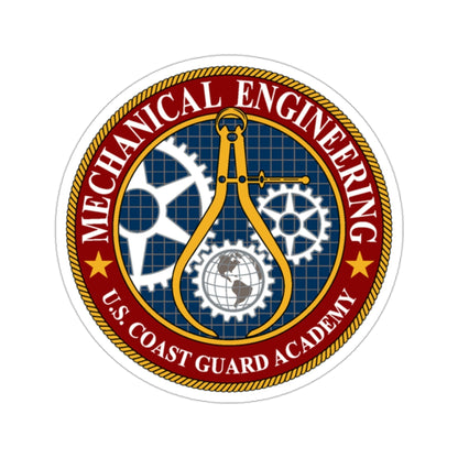 USCG Acad Mech Engineering (U.S. Coast Guard) STICKER Vinyl Die-Cut Decal-2 Inch-The Sticker Space