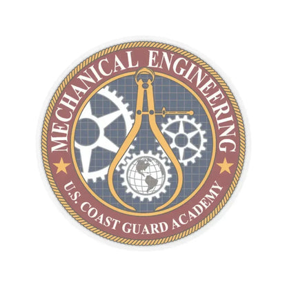 USCG Acad Mech Engineering (U.S. Coast Guard) STICKER Vinyl Kiss-Cut Decal - The Sticker Space