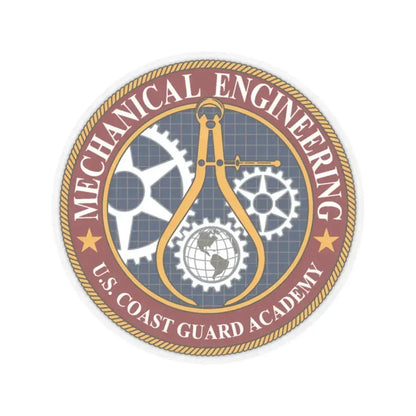 USCG Acad Mech Engineering (U.S. Coast Guard) STICKER Vinyl Kiss-Cut Decal - The Sticker Space