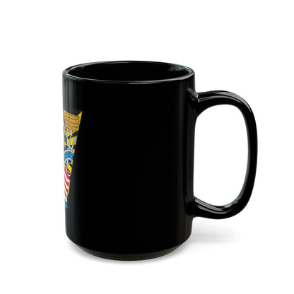 USCG Academy Audet (U.S. Coast Guard) Black Coffee Mug-The Sticker Space