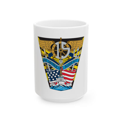 USCG Academy Audet (U.S. Coast Guard) White Coffee Mug-15oz-The Sticker Space