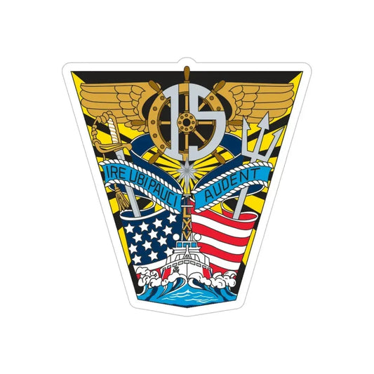 USCG Academy Audet (U.S. Coast Guard) Transparent STICKER Die-Cut Vinyl Decal 6 Inch - The Sticker Space