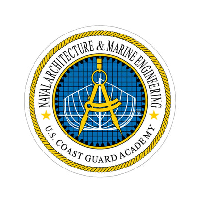 USCG Academy NA&ME (U.S. Coast Guard) STICKER Vinyl Die-Cut Decal-3 Inch-The Sticker Space