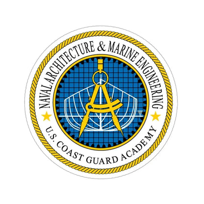 USCG Academy NA&ME (U.S. Coast Guard) STICKER Vinyl Die-Cut Decal 3 Inch - The Sticker Space