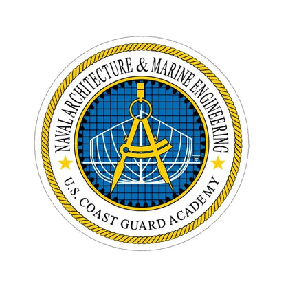 USCG Academy NA&ME (U.S. Coast Guard) STICKER Vinyl Die-Cut Decal 5 Inch - The Sticker Space