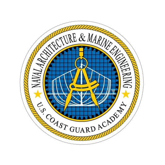 USCG Academy NA&ME (U.S. Coast Guard) STICKER Vinyl Die-Cut Decal 6 Inch - The Sticker Space
