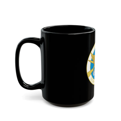 USCG Academy OCS 2 211 (U.S. Coast Guard) Black Coffee Mug-The Sticker Space