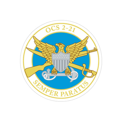 USCG Academy OCS 2 211 (U.S. Coast Guard) Transparent STICKER Die-Cut Vinyl Decal-6 Inch-The Sticker Space