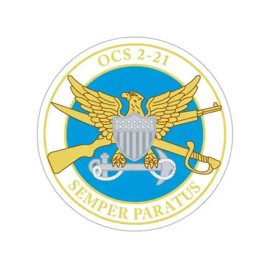 USCG Academy OCS 2 211 (U.S. Coast Guard) STICKER Vinyl Kiss-Cut Decal 2 Inch White - The Sticker Space