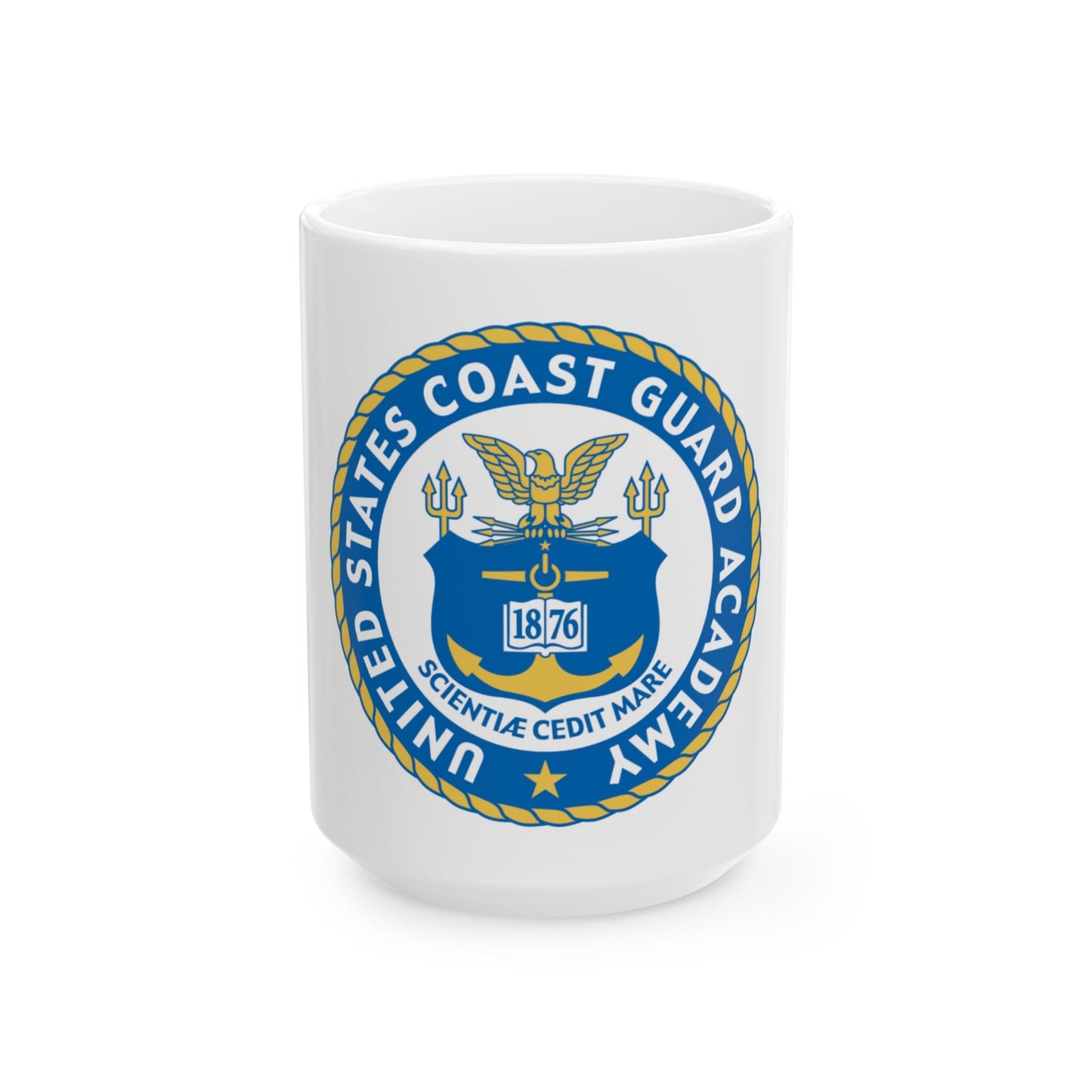 USCG Academy (U.S. Coast Guard) White Coffee Mug