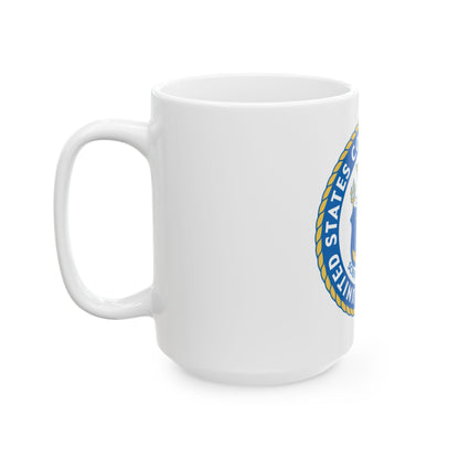 USCG Academy (U.S. Coast Guard) White Coffee Mug