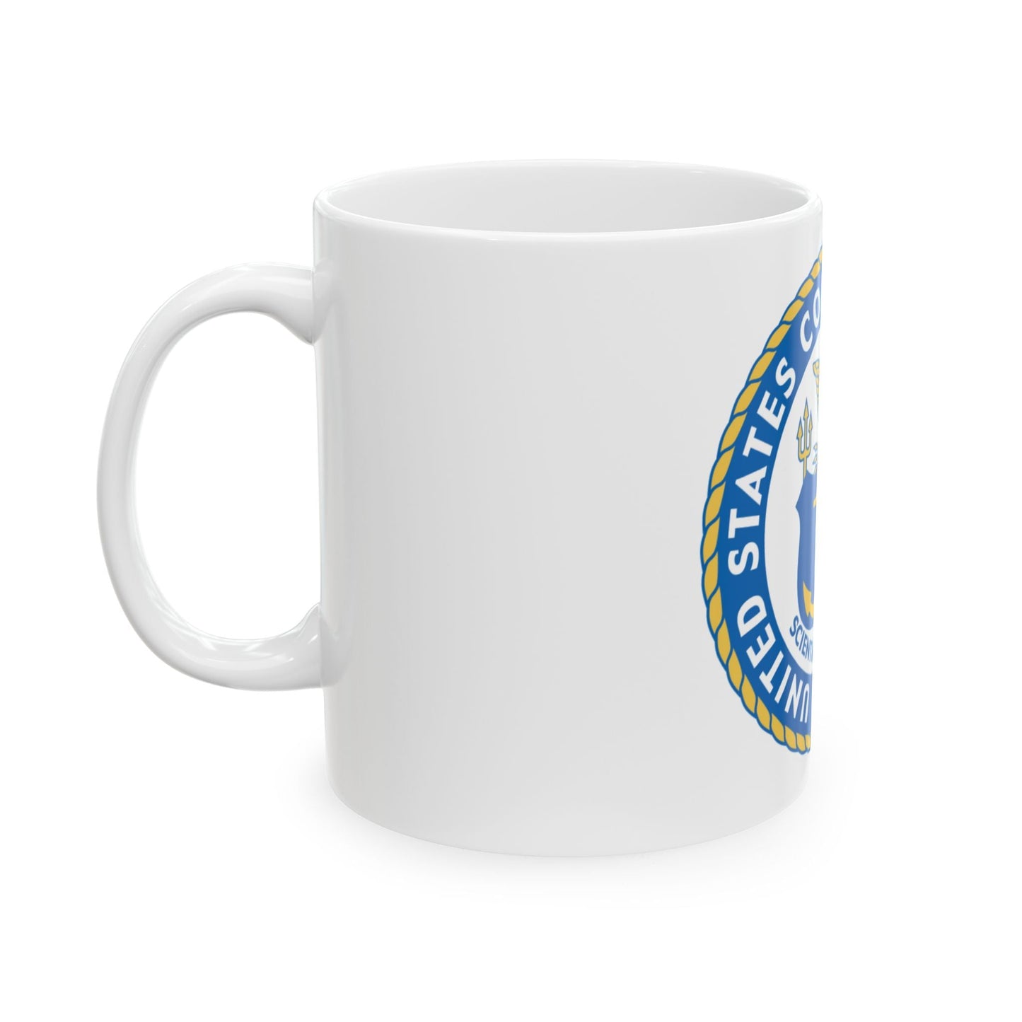 USCG Academy (U.S. Coast Guard) White Coffee Mug