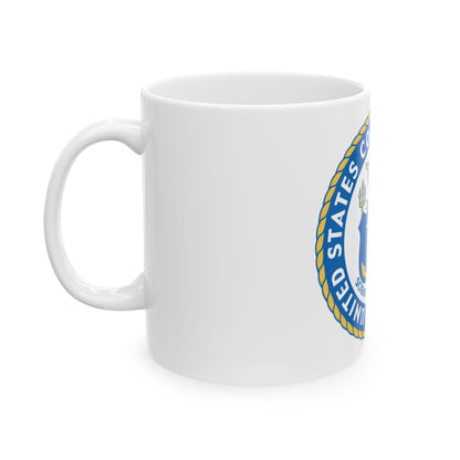 USCG Academy (U.S. Coast Guard) White Coffee Mug