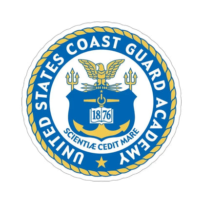 USCG Academy (U.S. Coast Guard) STICKER Vinyl Die-Cut Decal 4 Inch - The Sticker Space