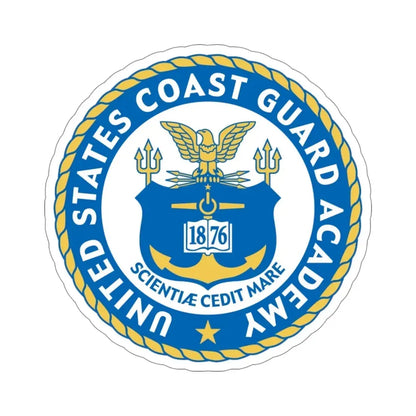 USCG Academy (U.S. Coast Guard) STICKER Vinyl Die-Cut Decal 5 Inch - The Sticker Space
