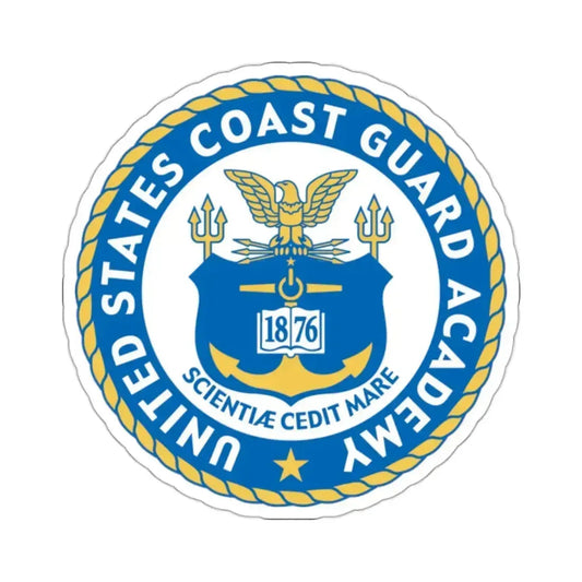 USCG Academy (U.S. Coast Guard) STICKER Vinyl Kiss-Cut Decal 2 Inch White - The Sticker Space