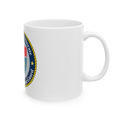 USCG Acquisition Directorate (U.S. Coast Guard) White Coffee Mug-The Sticker Space