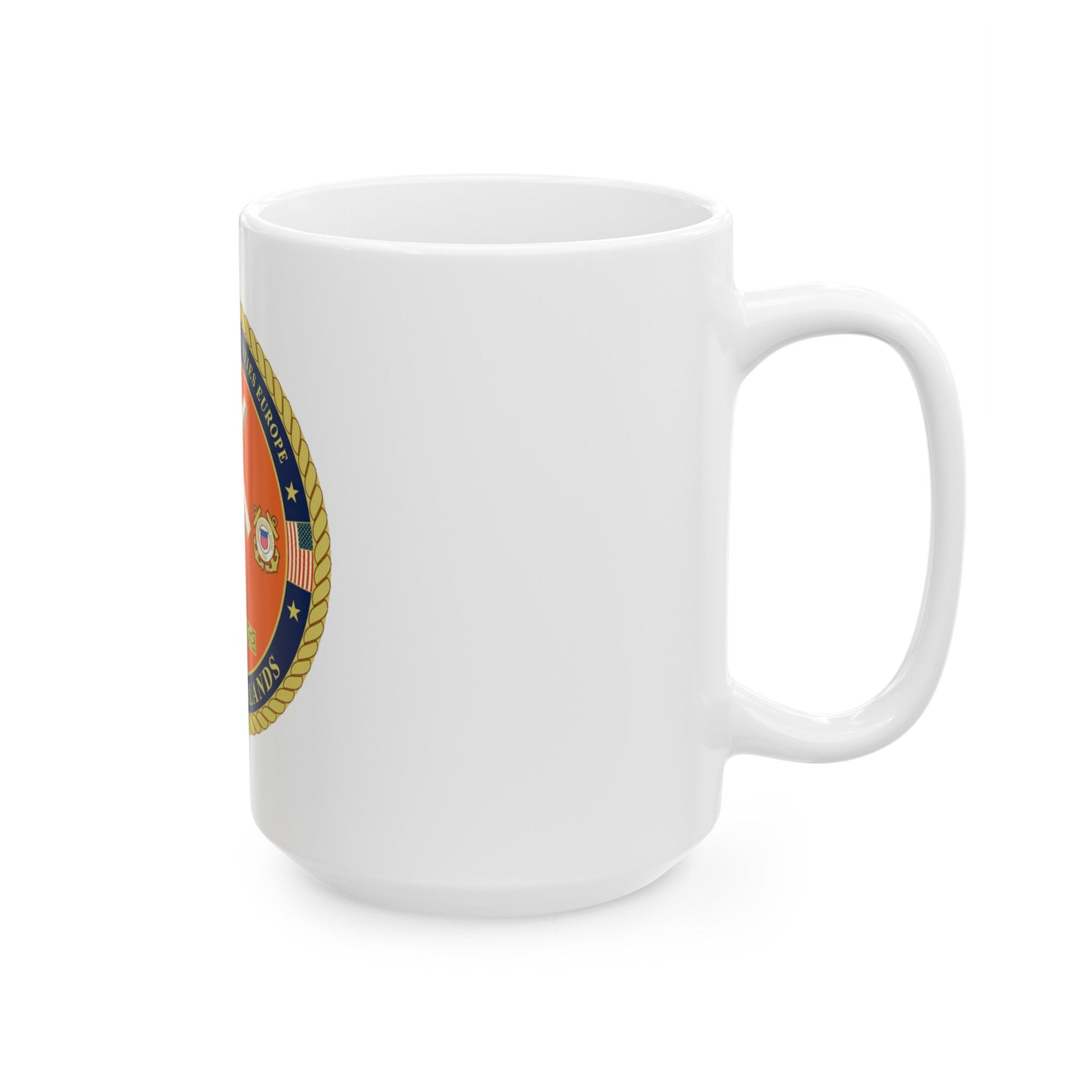 USCG ACTEURO The Netherlands (U.S. Coast Guard) White Coffee Mug-The Sticker Space